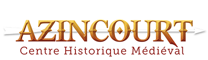 Nouveau logo du Centre Médiéval Historique d'Azincourt pour l'année 2015